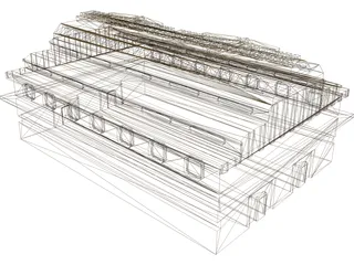 Saray Ferm 3D Model preview