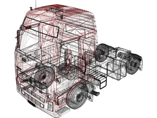Volvo FH16 (2007) 3D Model preview