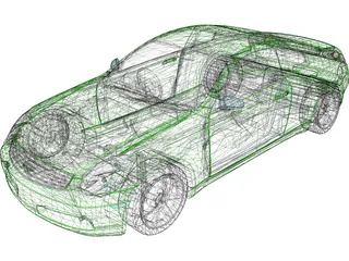Infiniti G35 Coupe (2007) 3D Model preview