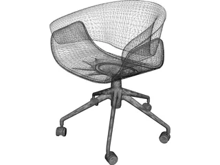 Sina Chair 3D Model preview