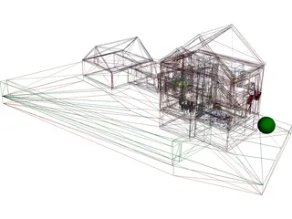 House 3D Model preview