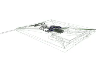 Airport 3D Model preview