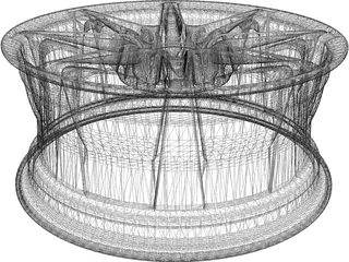 Wheel 3D Model preview