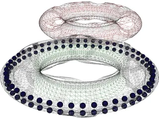 Custom Jewelry Chain Links 3D Model preview