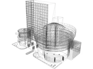Guggenheim Museum 3D Model preview