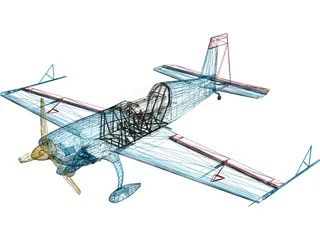 Extra 300L 3D Model preview