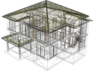 House 3D Model preview