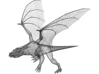 Dragon 3D Model preview