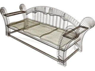 Sofa 3D Model preview