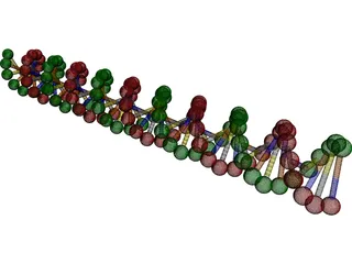 DNA 3D Model preview