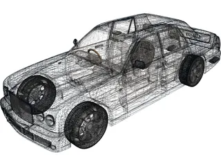 Bentley Arnage 3D Model preview