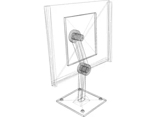 Hander TV 3D Model preview