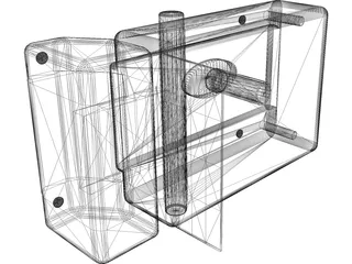 Door Lock 3D Model preview