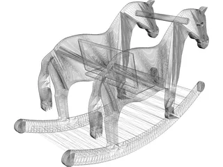 Horse 3D Model preview