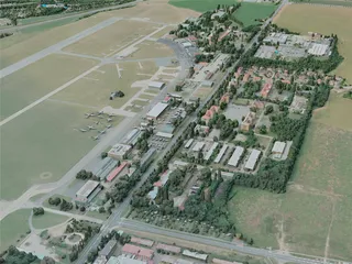 Praha-Kbely Airport, Czechia (2021) 3D Model preview