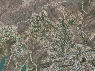 Hollywood Hills, USA (2021) 3D Model preview