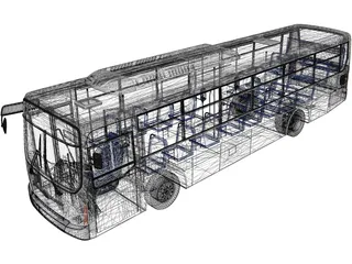 Hyundai New Super Aero City (2019) 3D Model preview