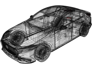 Mazda 3 Sedan (2020) 3D Model preview
