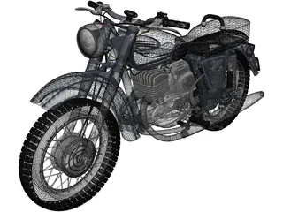 Izh Planeta 2 3D Model preview