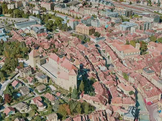 Annecy City, France (2021) 3D Model preview