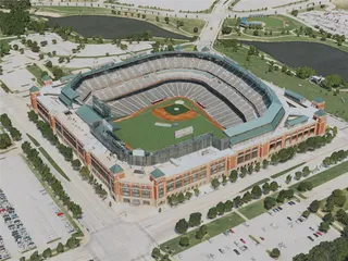 Arlington City, USA (2021) 3D Model preview
