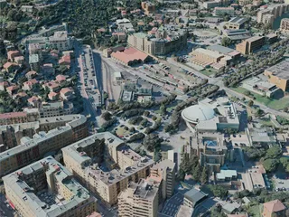 Bastia City, France (2021) 3D Model preview
