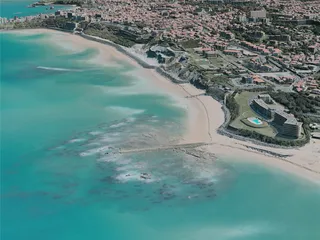 Biarritz City, France (2021) 3D Model preview