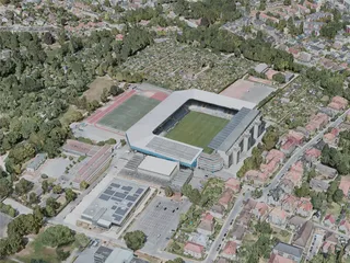 Bielefeld City, Germany (2021) 3D Model preview