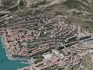 Collioure City, France (2021) 3D Model preview