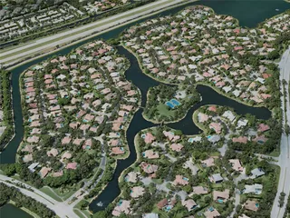 Coral Springs City, USA (2021) 3D Model preview