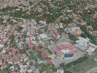 Cuernavaca City, Mexico (2021) 3D Model preview