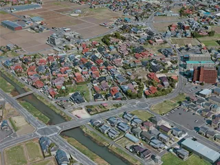 Izumo City, Japan (2021) 3D Model preview