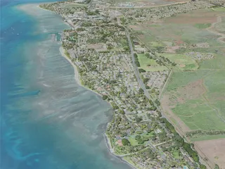 Lahaina City, USA (2021) 3D Model preview