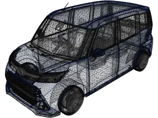 Daihatsu Thor (2017) 3D Model preview