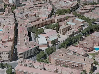 Ciudad Real City, Spain (2021) 3D Model preview