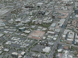 Irvine City, USA (2021) 3D Model preview