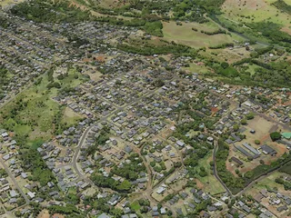 Kapaa City, USA (2021) 3D Model preview