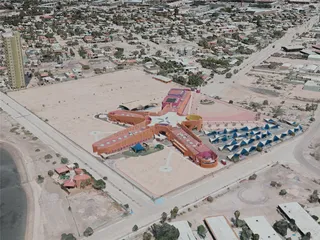 La Paz City, Mexico (2021) 3D Model preview