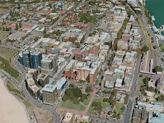 Newcastle City, Australia (2021) 3D Model preview