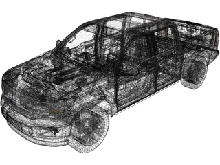 Ford F-150 (2018) 3D Model preview