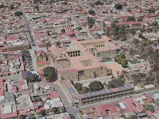 Oaxaca City, Mexico (2021) 3D Model preview