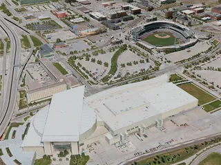 Omaha City, USA (2021) 3D Model preview