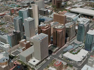 Phoenix City, USA (2021) 3D Model preview