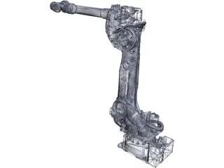 Yaskawa GP180/120kg 3D Model preview