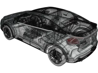 Citroen C4 (2021) 3D Model preview