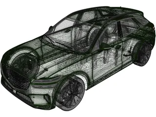 Genesis GV70 (2021) 3D Model preview