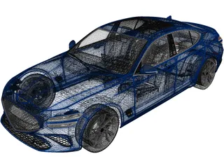 Genesis G70 (2021) 3D Model preview