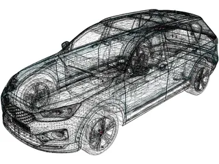 Seat Tarraco (2019) 3D Model preview