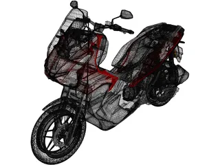 Honda ADV 150 3D Model preview