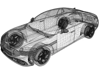 Genesis G90 (2022) 3D Model preview